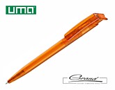 Ручка «Recycled Pet Pen Transparent», оранжевая