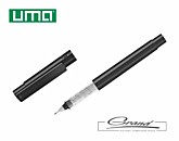 Эко-ручка rPET «Black Recycled Pet Pen Pro FL» черный/белый