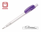 Ручка шариковая «Pixel Frost Neutral», белый/фиолетовый