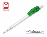 Ручка шариковая «Pixel Frost Neutral», белый/зеленый
