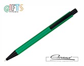 Ручка металлическая шариковая «Deli», зеленая