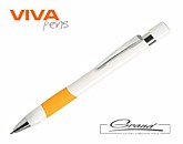 Ручка шариковая «Eve», белая с желтым