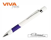Ручка шариковая «Eve», белая с фиолетовым