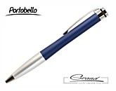Шариковая ручка «Megapolis», синяя с серебром