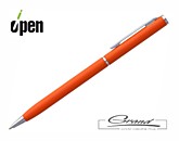 Ручка шариковая «Hotel Chrome», оранжевая