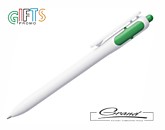 Ручка «Wind», белая с зеленым