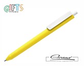 Ручка шариковая пластиковая «Koln», желтая