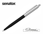 Ручка шариковая Senator «Point Metal», черная