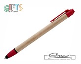 Ручка-стилус шариковая «Planet», красная