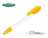 Ручка шариковая «Tris», белая с желтым