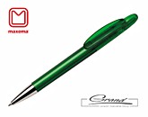 Ручка шариковая «ICON CHROME», зеленая