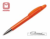 Ручка шариковая «ICON CHROME», оранжевая