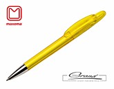 Ручка шариковая «ICON CHROME», желтая