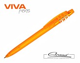 Ручка пластиковая шариковая «Igo Color Color», оранжевая