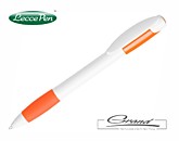 Ручка шариковая «X-5», белая с оранжевым