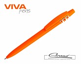 Ручка пластиковая шариковая «Igo Solid», оранжевая
