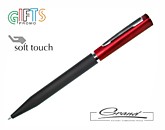 Ручка шариковая «Content», черная с красным