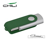 Флешка «CHILI», темно-зеленая
