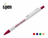 Ручка шариковая «Chromatic White» с цветной гравировкой