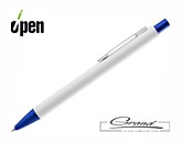 Ручка шариковая «Chromatic White», белая с синим