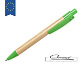 Эко-ручка шариковая «Heloix», зеленая