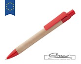 Эко-ручка шариковая из бумаги «Reflat» в СПб, красная
