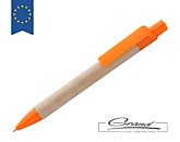 Эко-ручка шариковая из бумаги «Reflat» в СПб, оранжевая