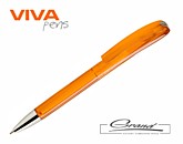 Ручка пластиковая шариковая «Ines Color», оранжевая