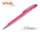 Ручка пластиковая шариковая «Ines Color», розовая