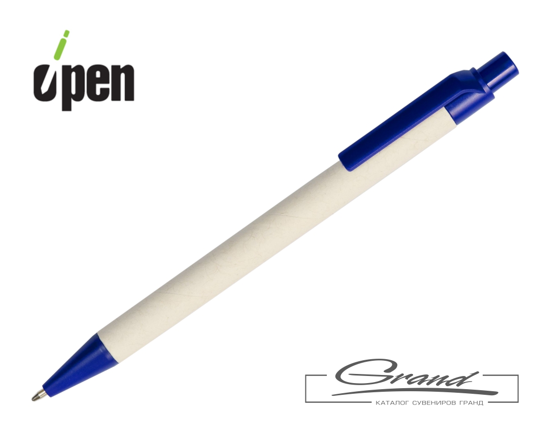 Ручка шариковая MilkMake, синяя