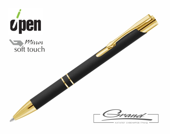 Ручка шариковая «Keskus Mirror Gold», черная
