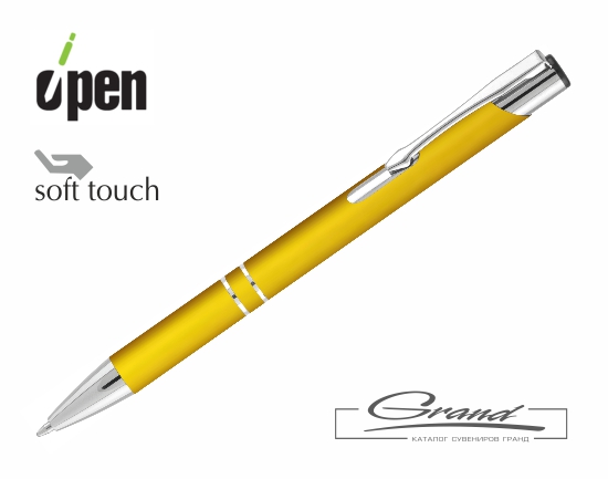 Ручка шариковая Keskus Soft Touch, золотистая Ручка шариковая Keskus Soft Touch, золотистая