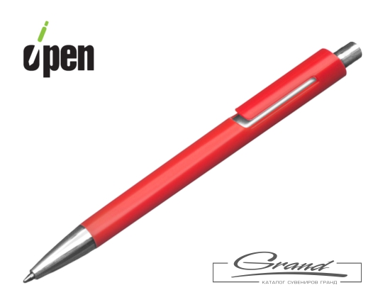 Ручка шариковая Dominanta Color, красная