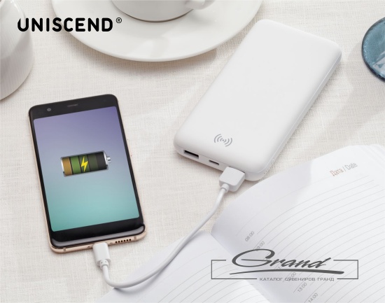 Аккумулятор Quick Charge Wireless 10000 мАч