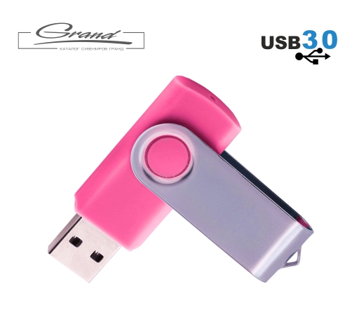 Флешка «Twist USB 3.0», розовая