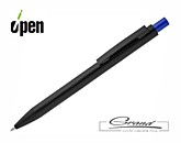 Ручка шариковая «Chromatic», черная с синим