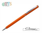 Ручка металлическая «Tinny Soft», оранжевая