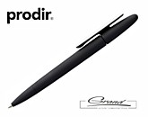 Ручка шариковая «Prodir DS5 TRR-P», черная с белым