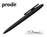 Ручка шариковая «Prodir DS5 TRR-P», черная с синим