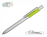 Ручка металлическая «Bobble», зеленая