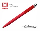Ручка шариковая «Pixel», покрытие soft touch, красная