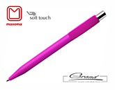 Ручка шариковая «Pixel», покрытие soft touch, розовая