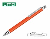 Ручка шариковая металлическая «Groove», оранжевая