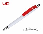 Ручка шариковая «Shark PL», белая с красным