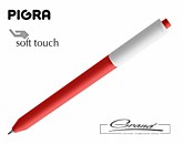 Ручка шариковая «Pigra P03 » софт-тач, красная