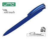 Ручка шариковая «Trinity K transparent Gum», темно-синяя
