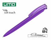 Ручка шариковая «Trinity K transparent Gum», фиолетовая