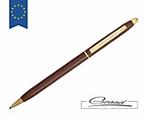 Ручка металлическая шариковая «Женева» в Спб, бордовая
