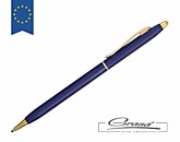 Ручка металлическая шариковая «Женева» в СПб, синяя