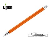 Ручка шариковая Slim Beam, оранжевая